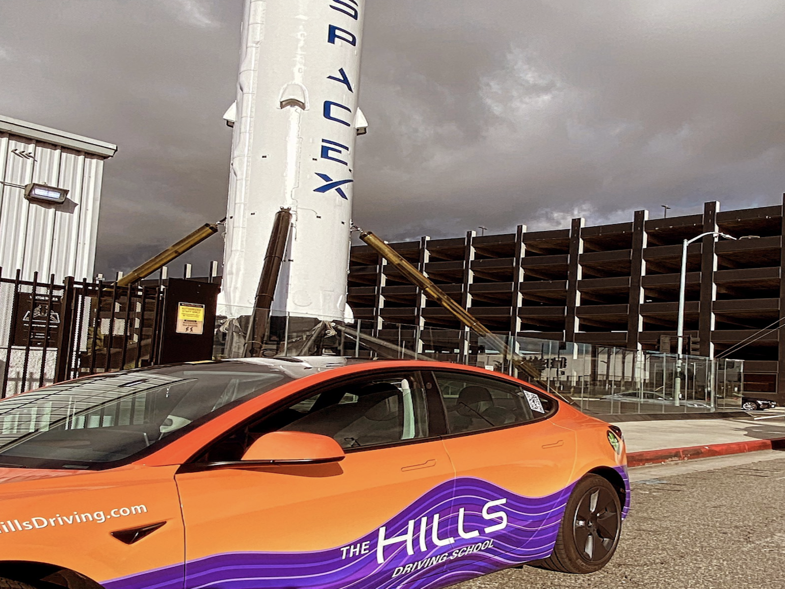 The Hills Driving School Tesla Model 3 — Au Pair Lessons LA